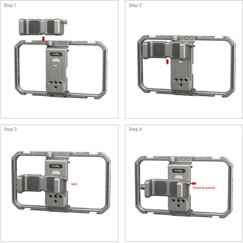 SmallRig Universal Lite Video Kit za iPhone seriju 3611 - 10